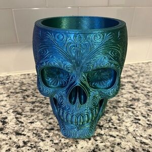 3D Printed Skull Planter - Sugar Skull